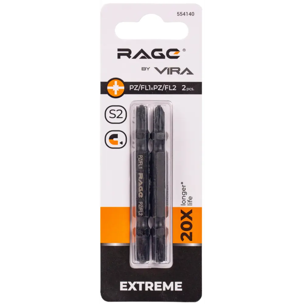 Магнитные биты RAGE PZ/FL1 и PZ/FL2 для надежного монтажа 89345795 STLM-0841854 - Вид №2