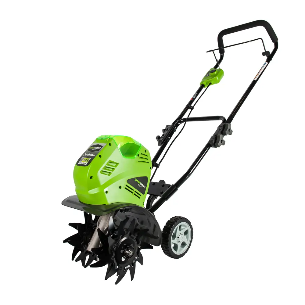 Аккумуляторный культиватор Greenworks для теплиц и узких грядок 80172954 STLM-0013842