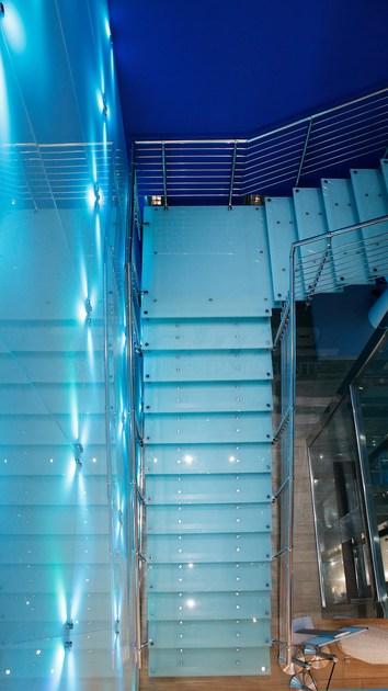 FARAONE Винтовая лестница из нержавеющей стали и закаленного стекла sun-id-1486969 - Вид №10