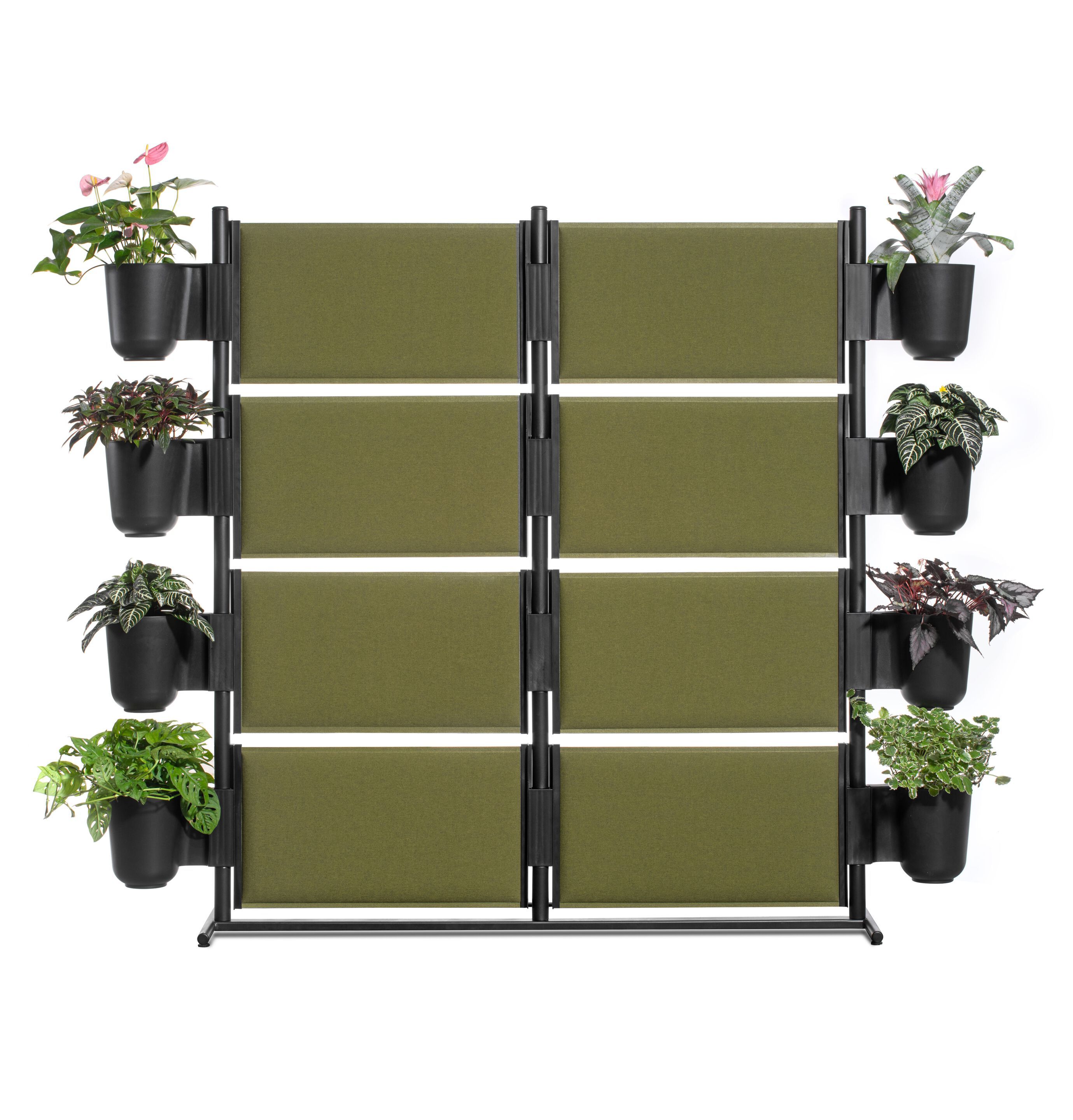 Звукопоглощающая отдельно стоящая офисная перегородка из инженерного пластика GABER GUFO ACOUSTIC KIT 2 ARCH-00062814 - Вид №4