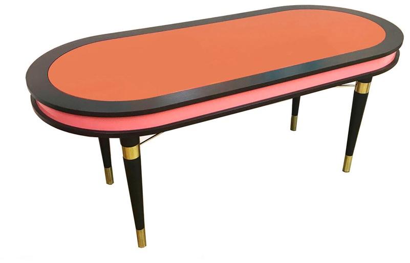 Moanne Овальный лакированный обеденный стол из массива дерева sun-id-1383195 - Вид №3