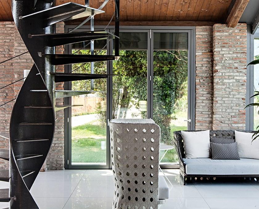 Officine Sandrini Металлическая винтовая лестница sun-id-1447826 - Вид №4