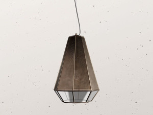 Латунный подвесной светильник