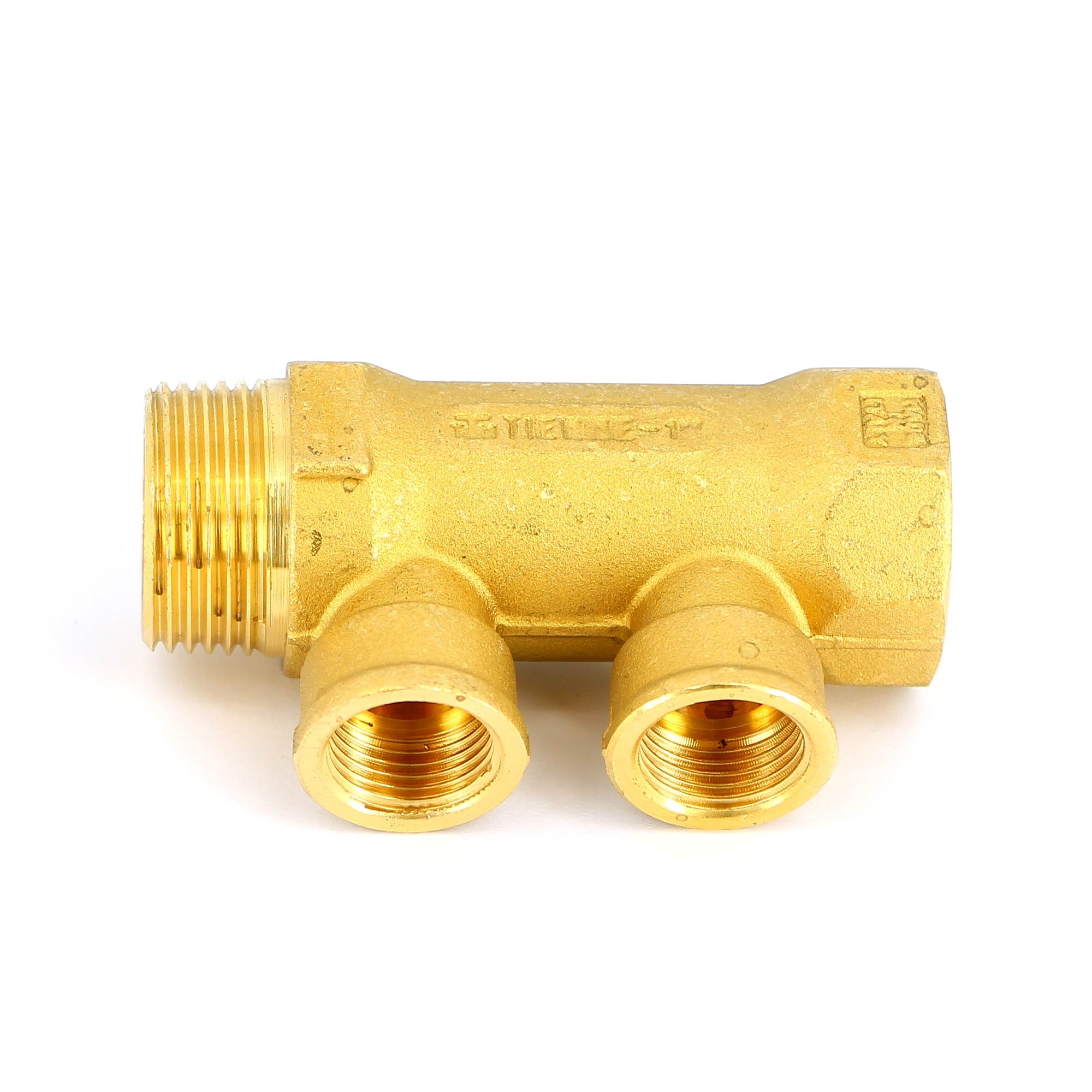 Коллектор НВ 1" TIEMME 3 выхода 3/4"ЕК 50мм 1910008 - Вид №1