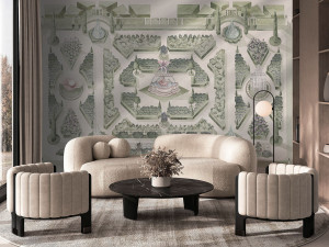 Carta da parati PVC free, eco-friendly, lavabile