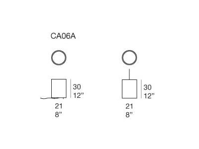Поликарбонат флуоресцентный открытый подвесной светильник Paola Lenti Lenta ARCH-00084215 - Вид №2