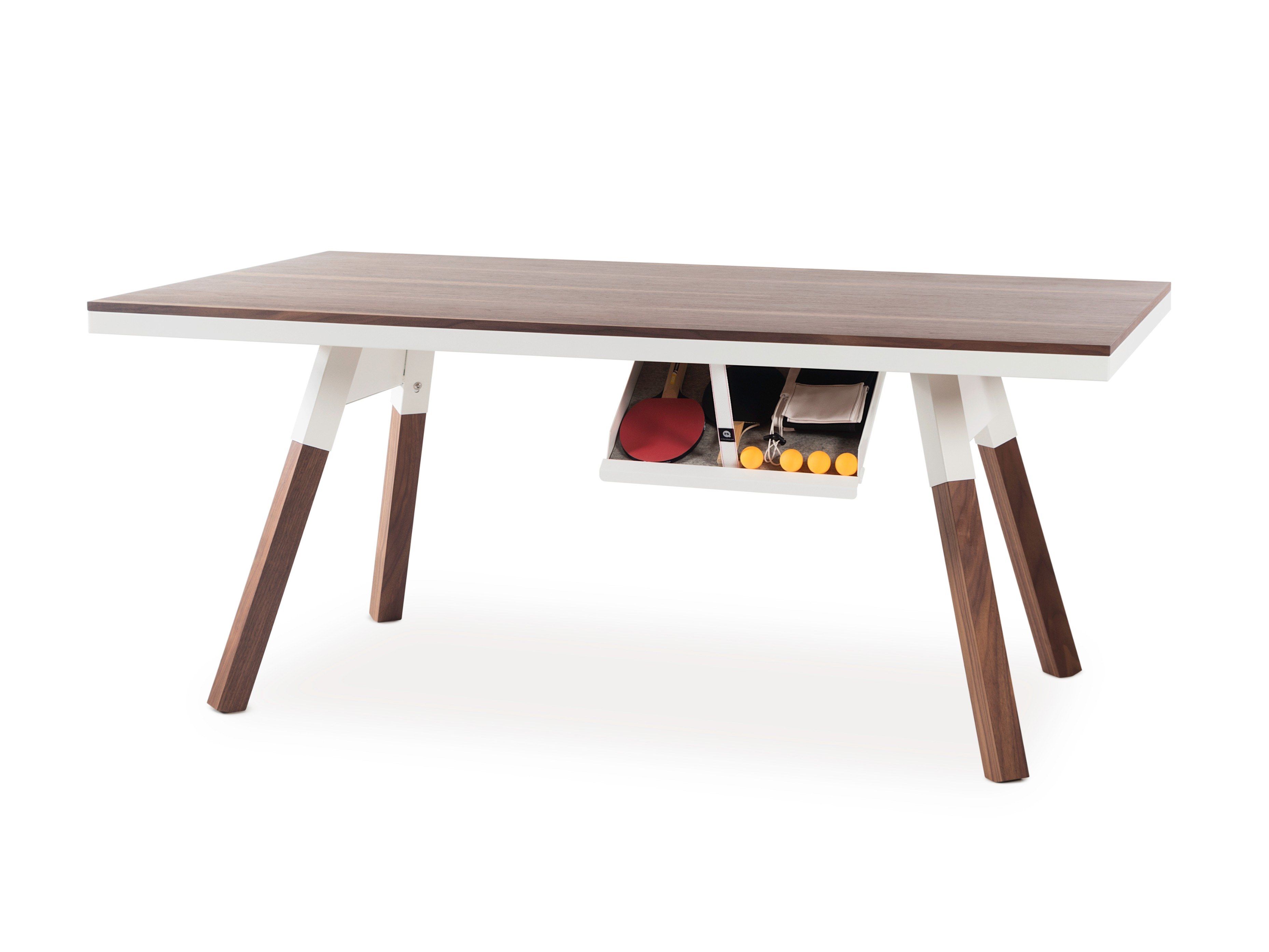 Прямоугольный стол для пинг-понга из орехового дерева RS Barcelona YOU AND ME ARCH-00146040 - Вид №21