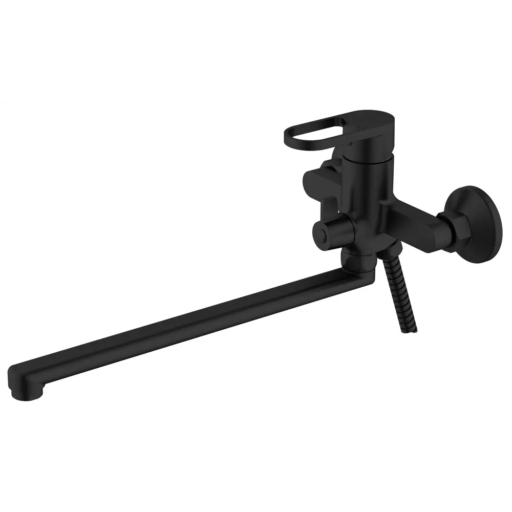 Смеситель для ванны Esko Catania CTN31B однорычажный универсальный цвет черный матовый STLM-2032917