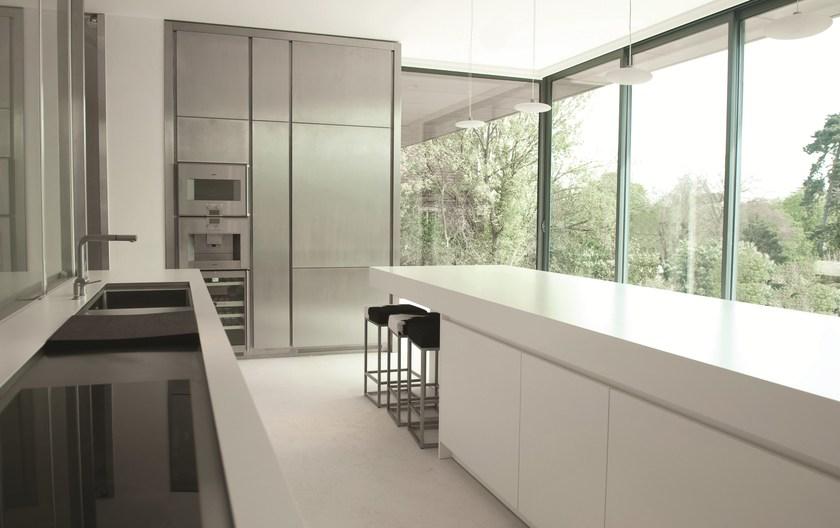 Strato Cucine Кухня с островом в белом стратоколоре Igloo sun-id-1348690 - Вид №6