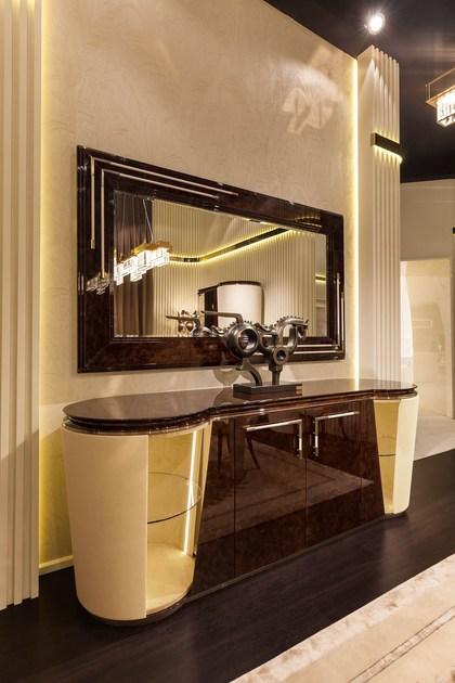 Turri Комод кожаный с распашными дверцами Noir sun-id-1437487 - Вид №1