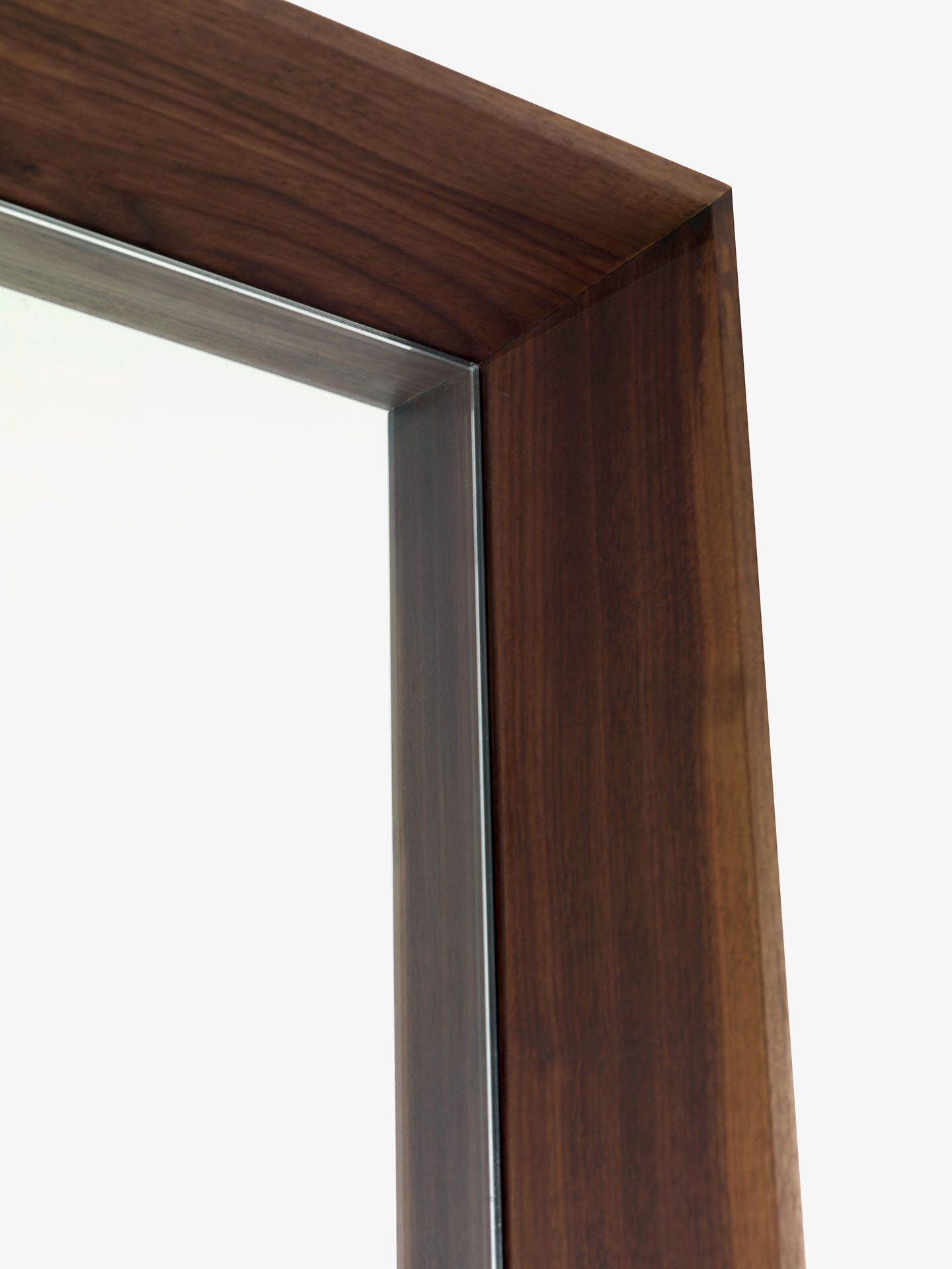 Прямоугольное зеркало из массива дерева с рамкой Riva 1920 SINCERA ARCH-00055965 - Вид №2