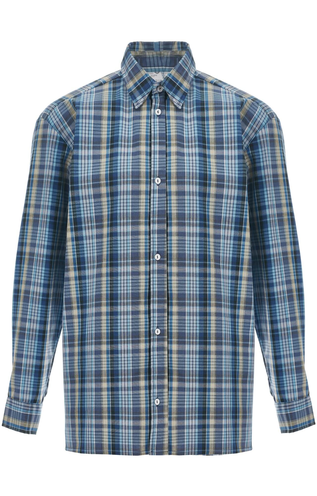 69155 Сорочка рабочая синяя  Толстовки, рубашки, футболки, тенниски размер 48-50 Спецодежда  - Вид №2