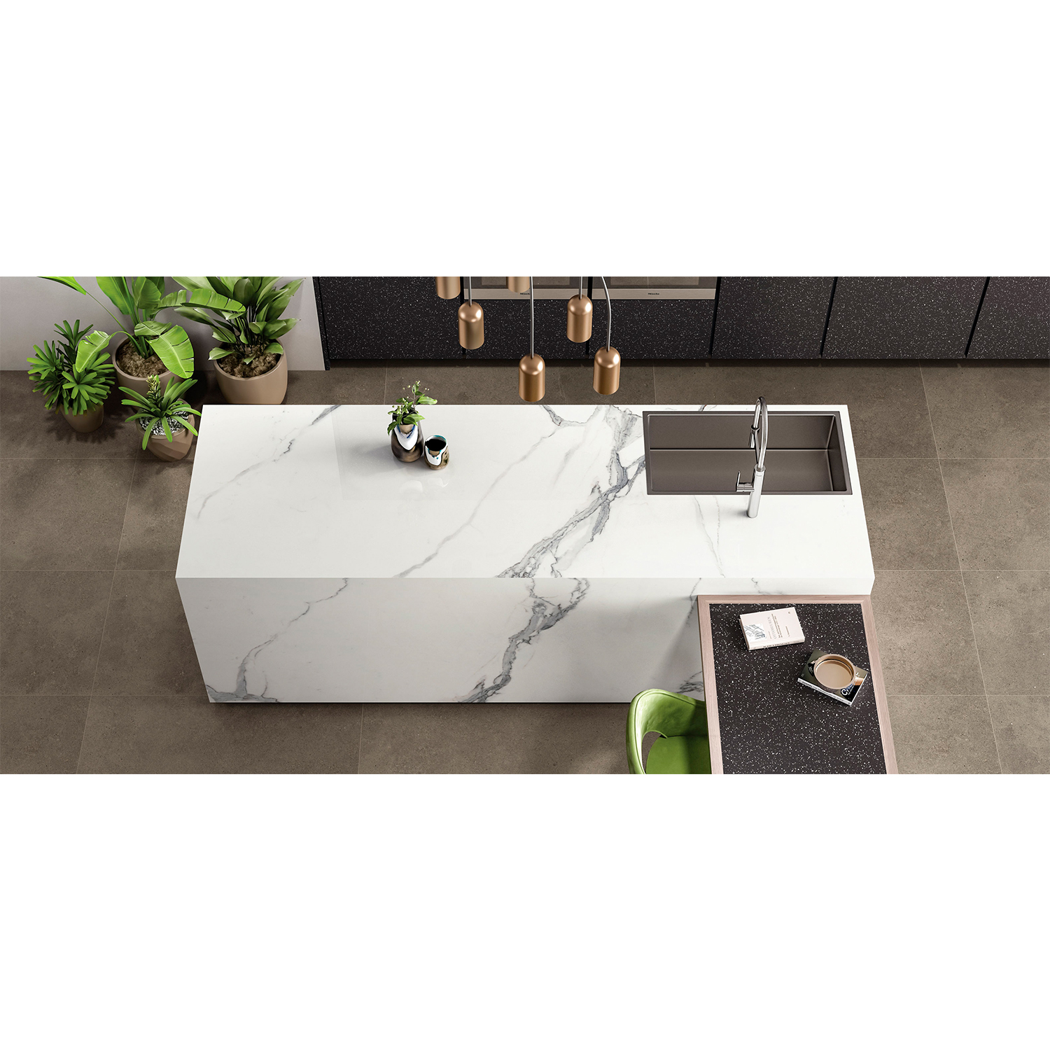 Бескрайняя элегантность: керамический слэб STAROTECH STP-ST152 INCOLOR Double Polished - Вид №4