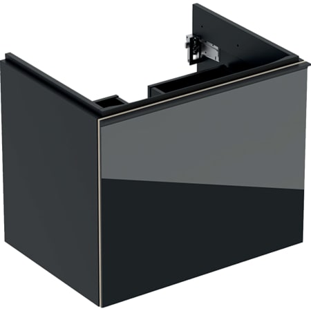 500.609.01.2 Шкафчик для раковины Geberit Acanto, с одним выдвижным ящиком, одним внутренним выдвижным ящиком и сифоном Geberit  - Вид №11
