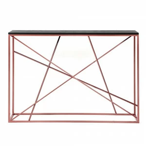 Консоль черная на металлическом основании, медь Wilson line INTELLIGENT DESIGN  261007 Медь;черный