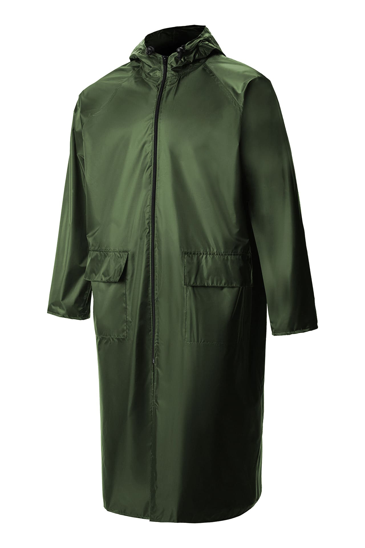 5041815 Плащ Альбатрос влагозащитный ЛАЙТ М зеленый  Непромокаемая спецодежда  размер XL 