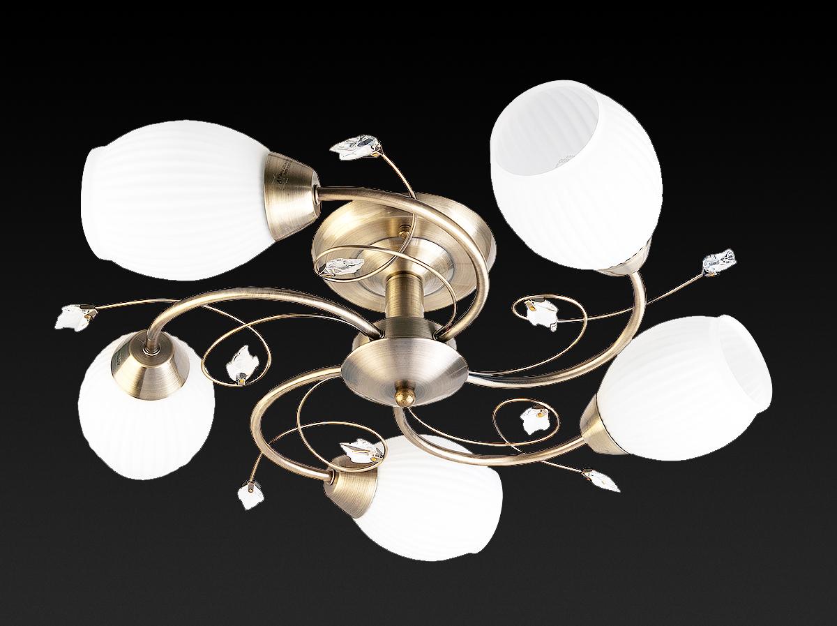 Потолочная люстра Toplight Katrina TL3590X-05AB TOPLIGHT KATRINA 183539 Белый  - Вид №1