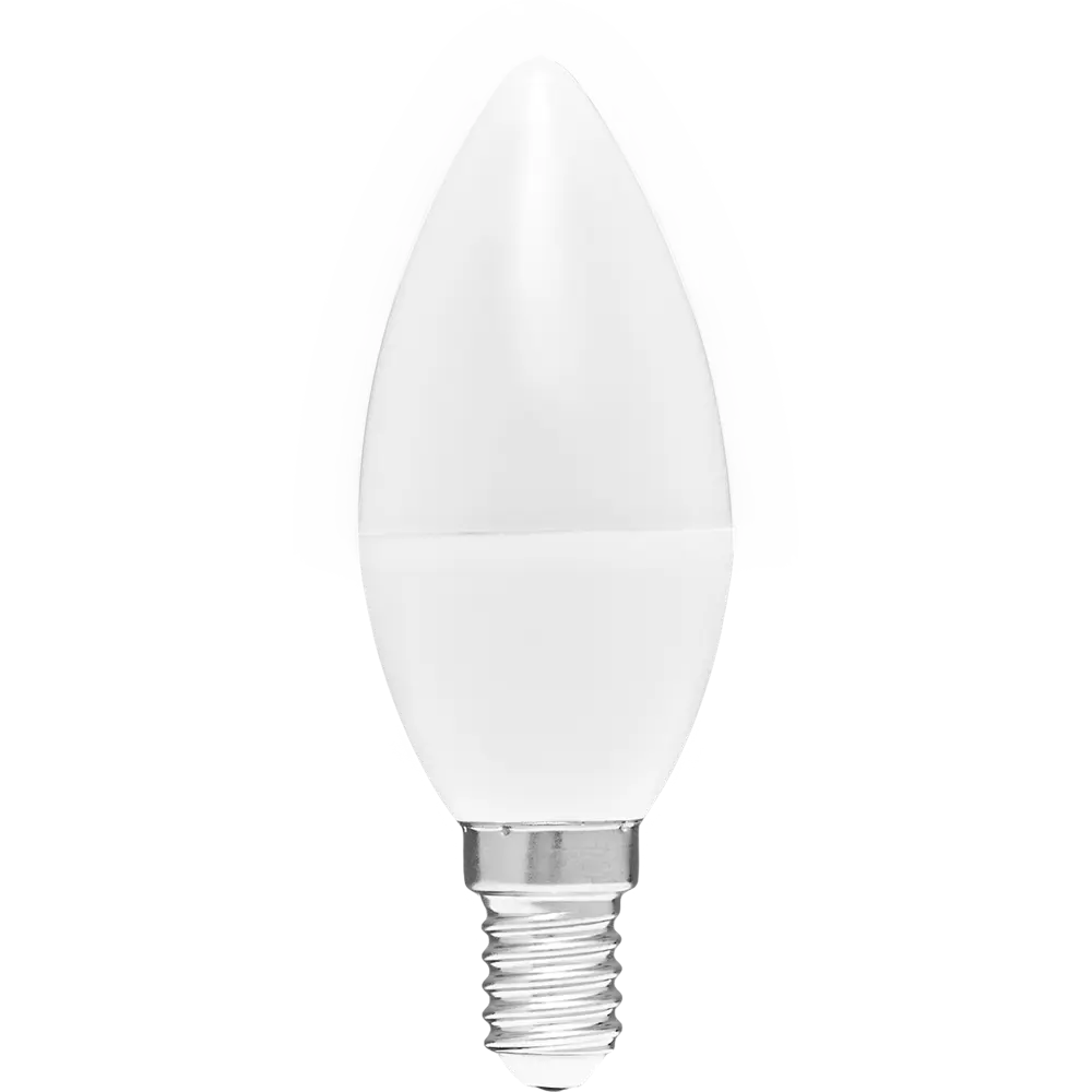 Лампа светодиодная Osram С35 E14 220-240 В 7 Вт свеча матовая 560 лм нейтральный белый свет 82837666 STLM-2064694  - Вид №1