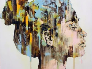 MOMENTI Авторский художественный принт Crazy home paintings Mg-025