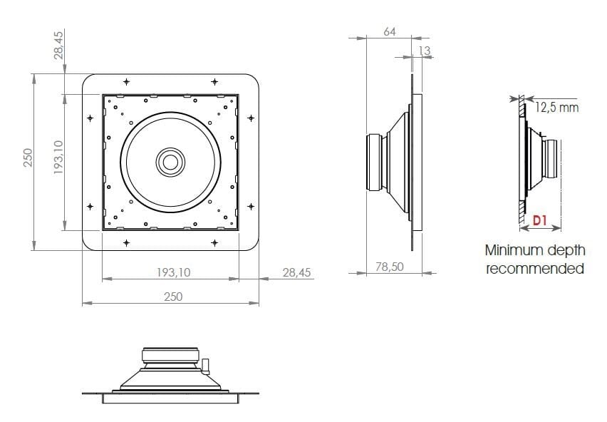 Металлический акустический диффузор Garvan Acoustic Luna ARCH-00136814 - Вид №5