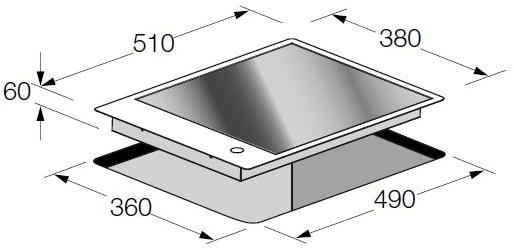 Fulgor Milano Одинарная индукционная плита Combi set 40 sun-id-1498915 - Вид №1
