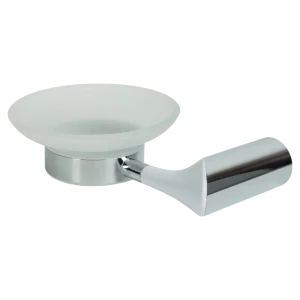 SWENSA Lock — элегантная подвесная мыльница матово-белая 89413100