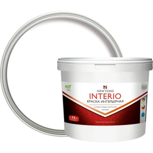 Краска водно-дисперсионная интерьерная Newtone Interio латексная база А 2.5 л 84439888 STLM-2086408