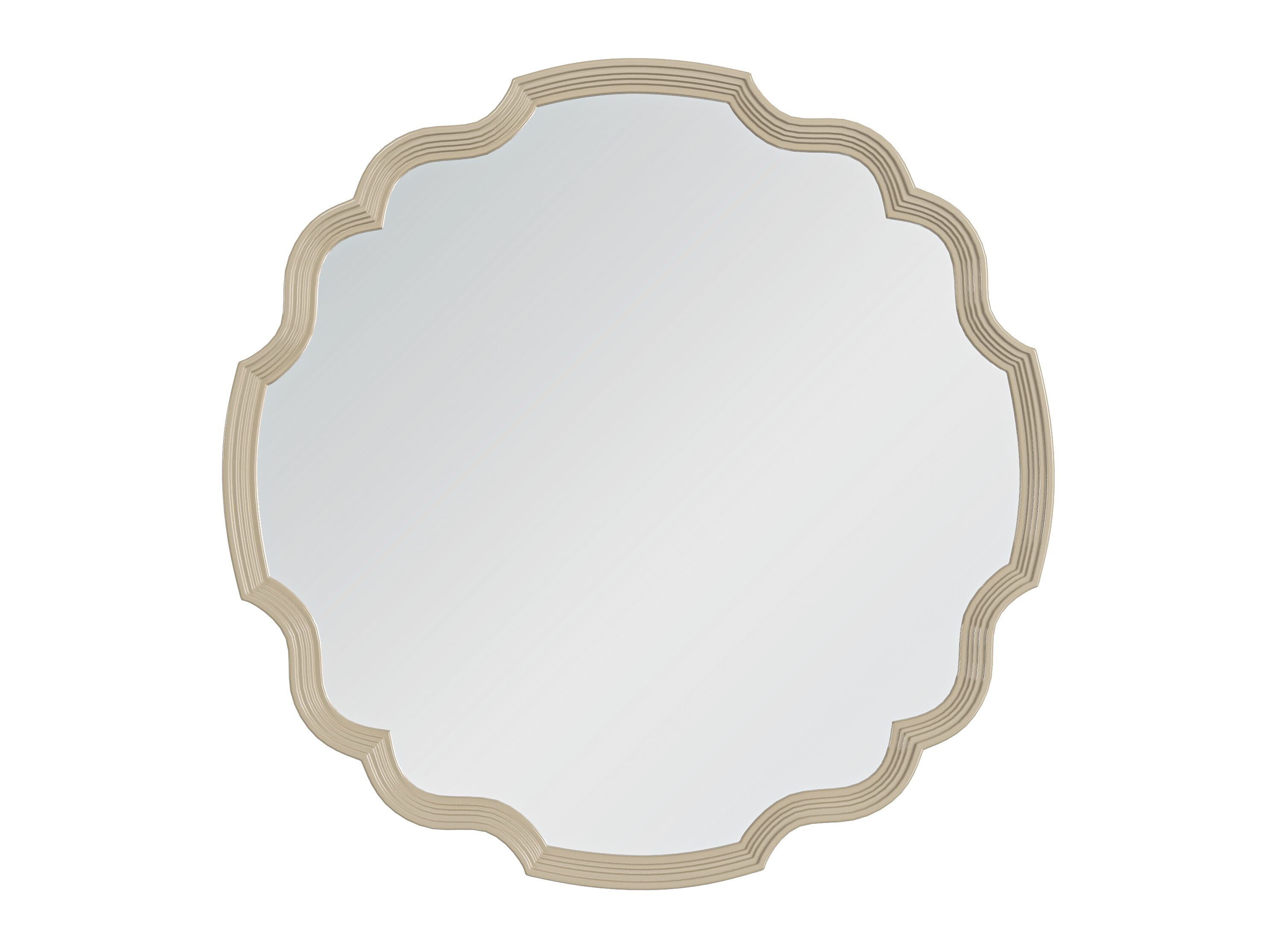 Настенное круглое зеркало с рамкой Modenese Luxury Interiors LUXE HORIZON ARCH-00073130