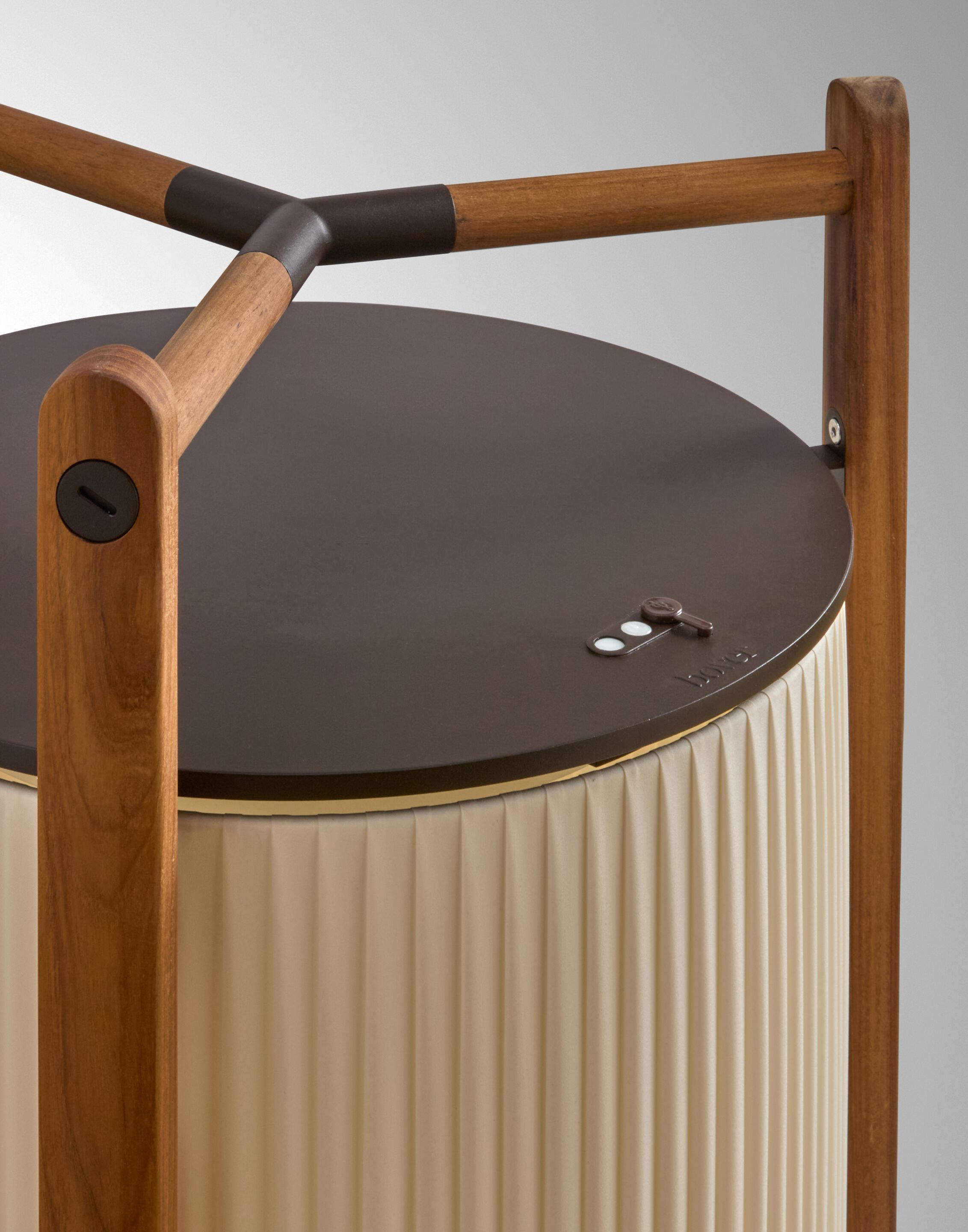 Деревянная светодиодная настольная лампа Bover Kando ARCH-00148361 - Вид №8