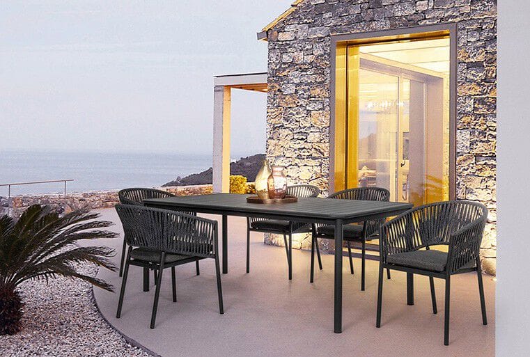 Штабелируемый садовый стул со встроенной подушкой BIZZOTTO Florencia ARCH-00069637 - Вид №23