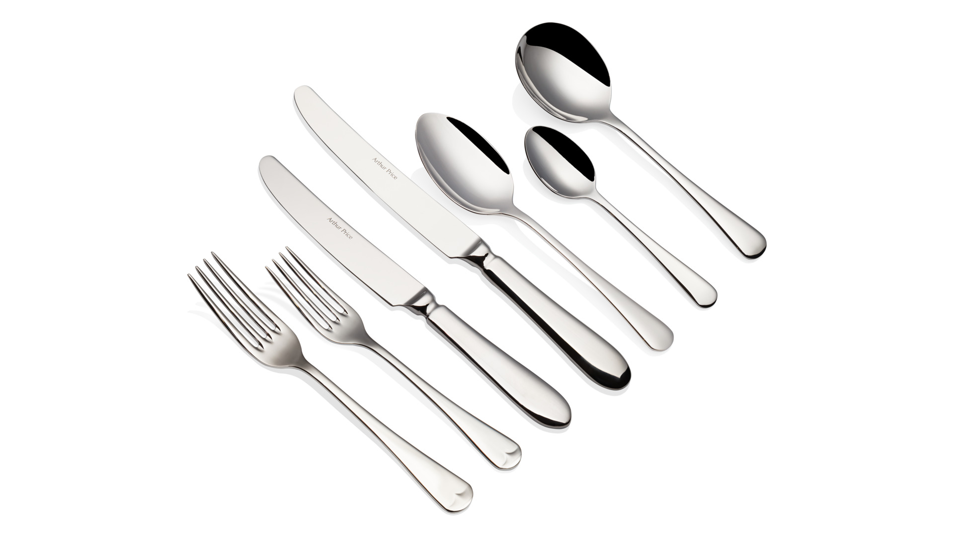 10643740 Набор столовых приборов Стальной Arthur Price  - Вид №1