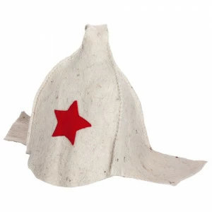 Hot Pot Шапка "Буденовка" белая