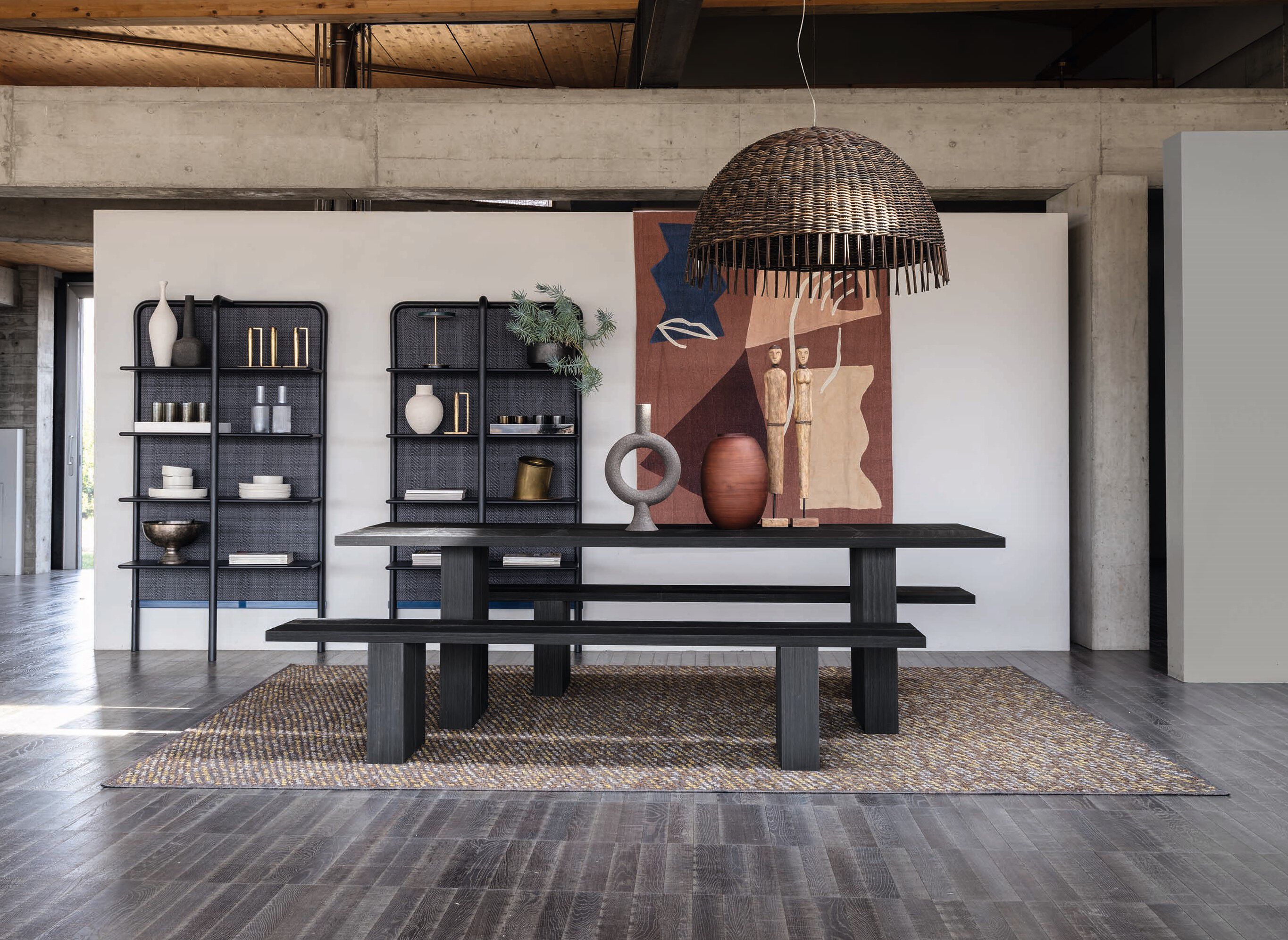 Деревянная скамья Gervasoni яку ARCH-00049418 - Вид №8