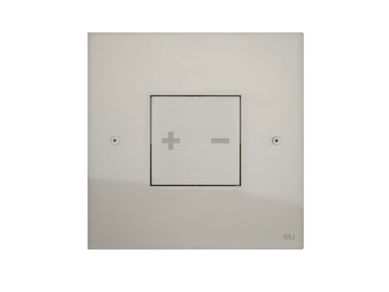 Панель управления унитазом из сатиновой стали OLI INO-X 03 ARCH-00012494