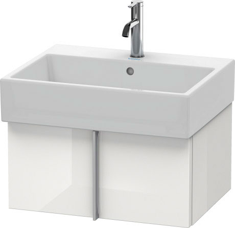 VA612500707 Vero Air Тумбочка подвесная Бетонно-серый матовый декор Duravit - Вид №2