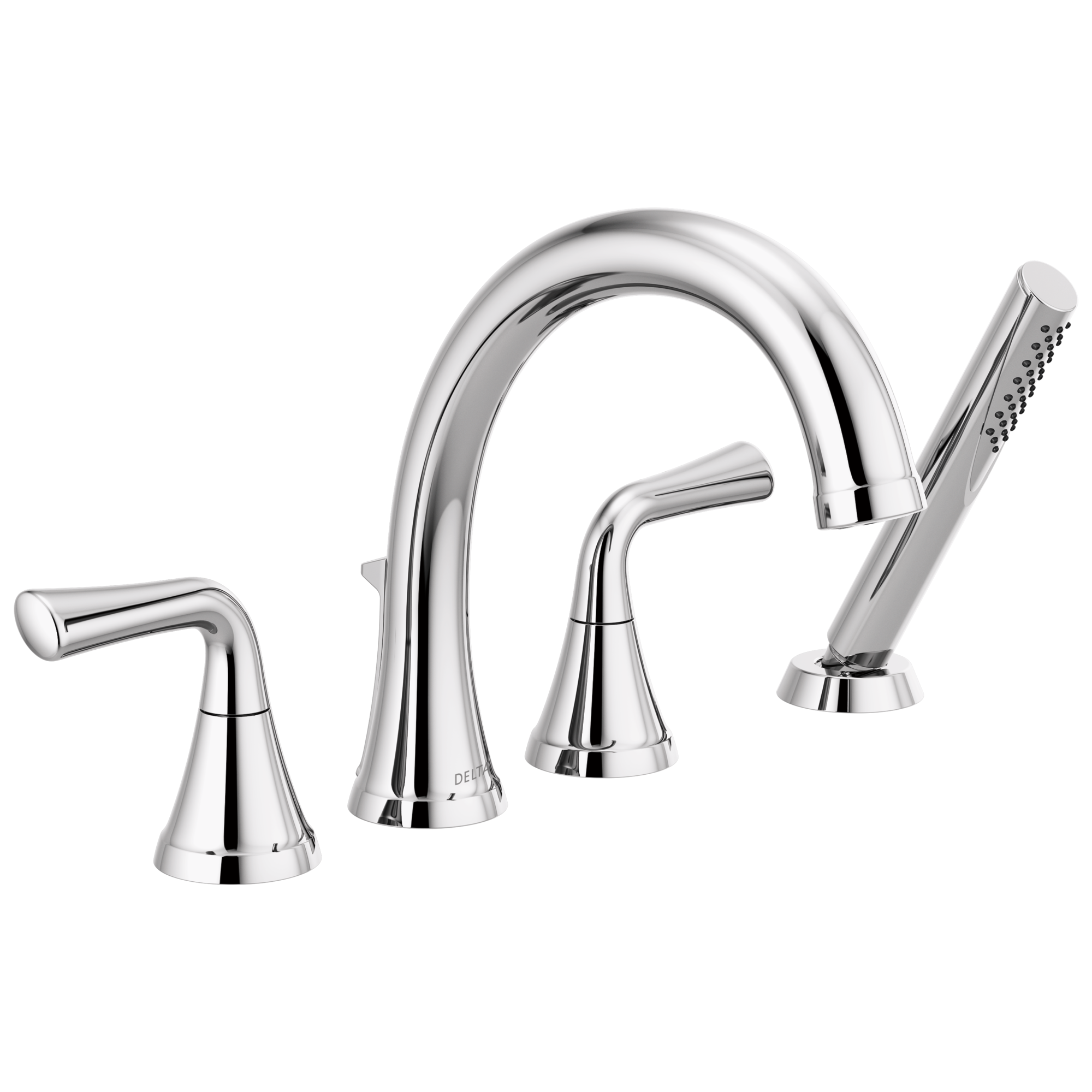 T4733 Римская ванна с ручным душем Delta Faucet Kayra Хром