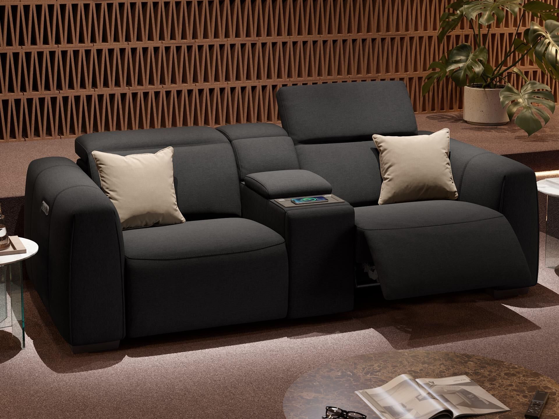 2-местный тканевый диван Sofanella тысячное кино ARCH-00000310 - Вид №1