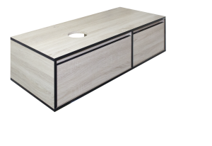 Тумба подвесная Infinity 100 - 20 дуб SANITA LUXE