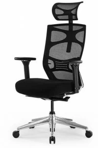 UE Chairs Офисный стул из 5-спицевой сетки с подголовником Mc