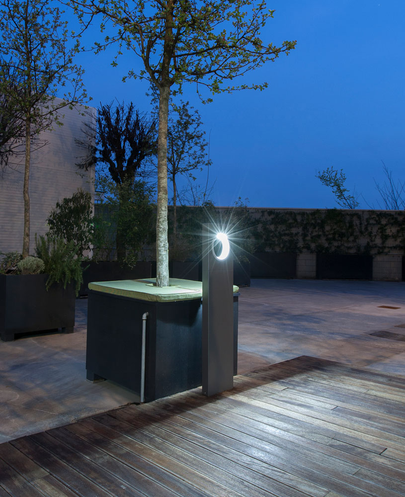 1968611 Мобильный светильник Platek MOON Paletto  MOON Applique H. 800 mm - 3 LED 3000K single emission  - Вид №2