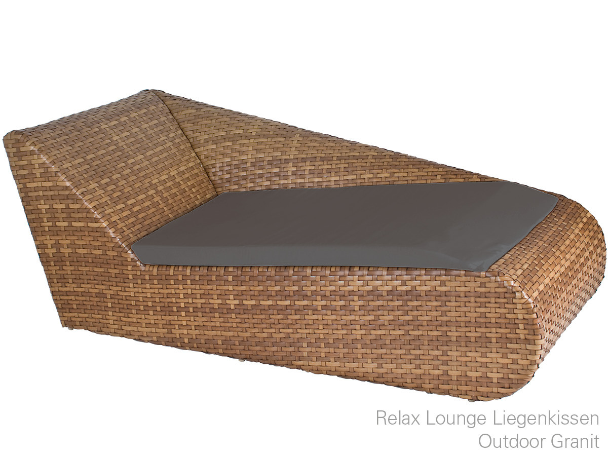 10.00.1434 Подушка для шезлонга Madrigal Relax Lounge левая наружная гранитная Mbm  - Вид №1