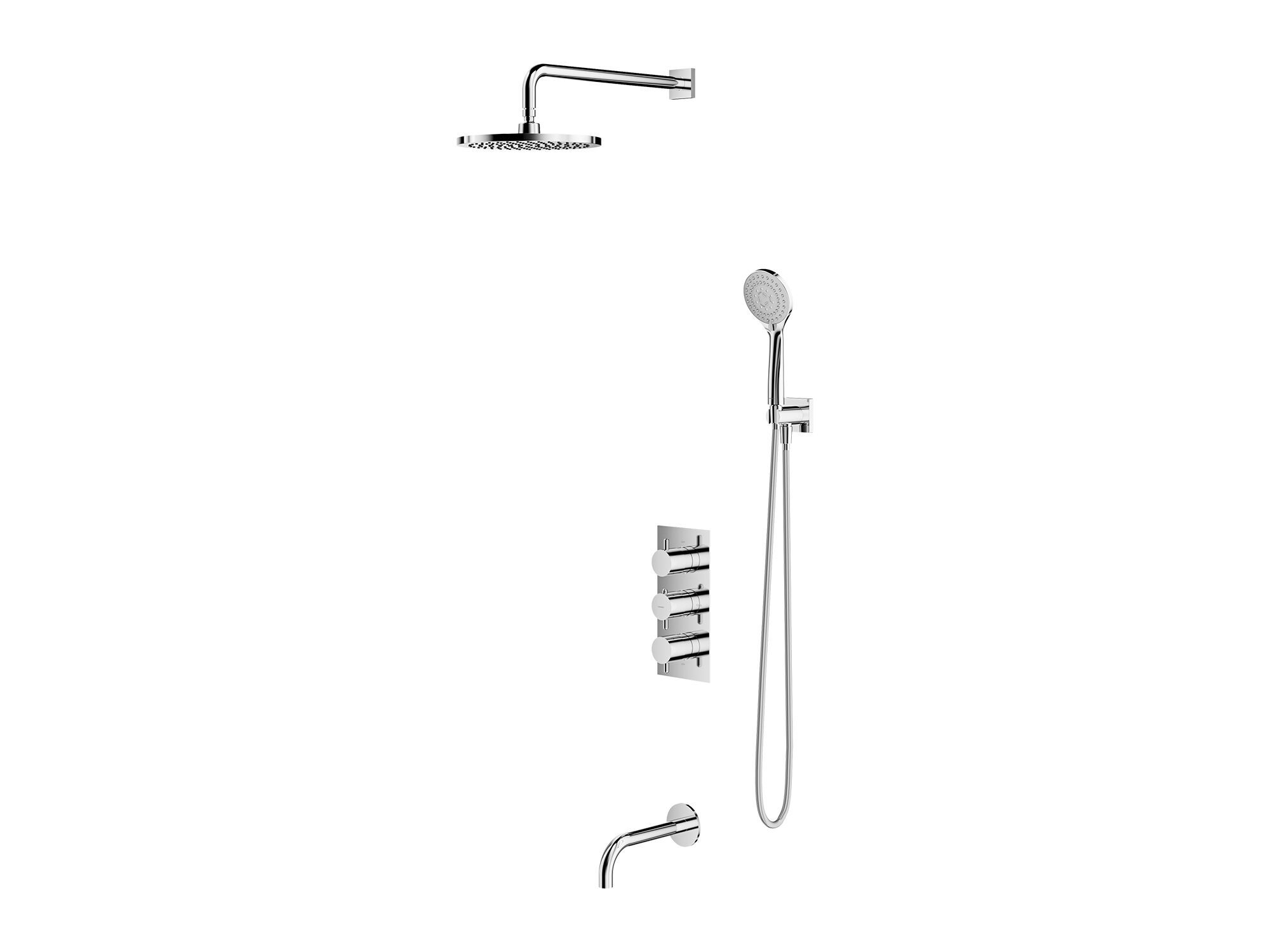 Набор термостатических ванн с ручным душем и душем OMNIRES Y ARCH-00088336 - Вид №1