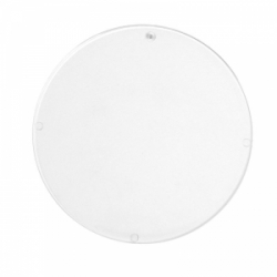 3934737 Заготовка для декорирования Диск, пластик, круг, 100 мм, б/упаковки. прозрачный пластик Rayher 