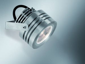 Анодированный алюминиевый регулируемый светодиодный настенный наружный прожектор