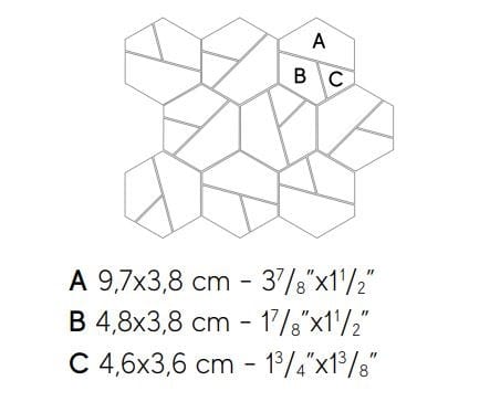 Мозаика из керамогранита для внутреннего и наружного применения Atlas Concorde Boost Stone ARCH-00110379 - Вид №22