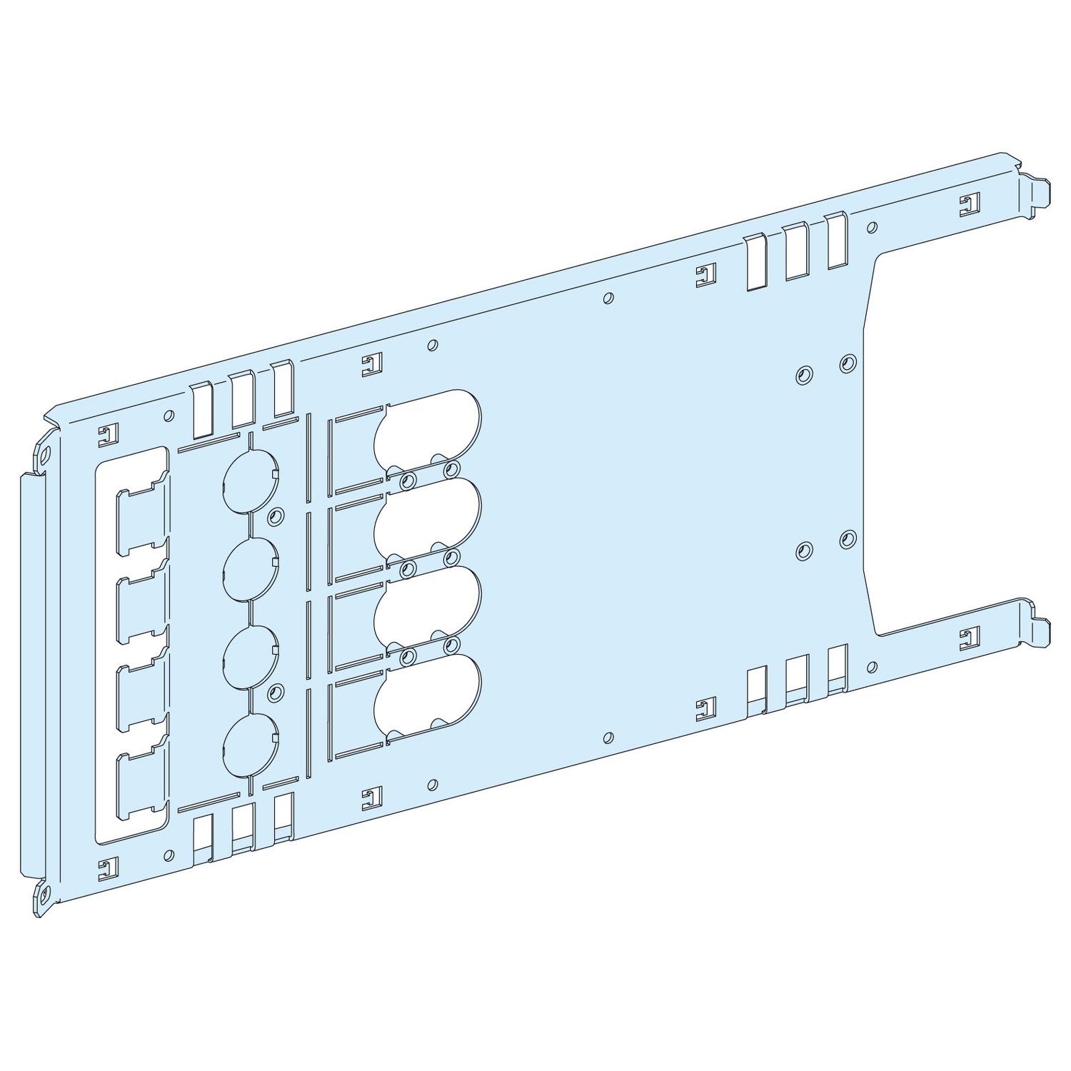 03454 М.ПЛ.ГОР.NS630, 4 ПОЛЮСА Schneider Electric PRISMA P 