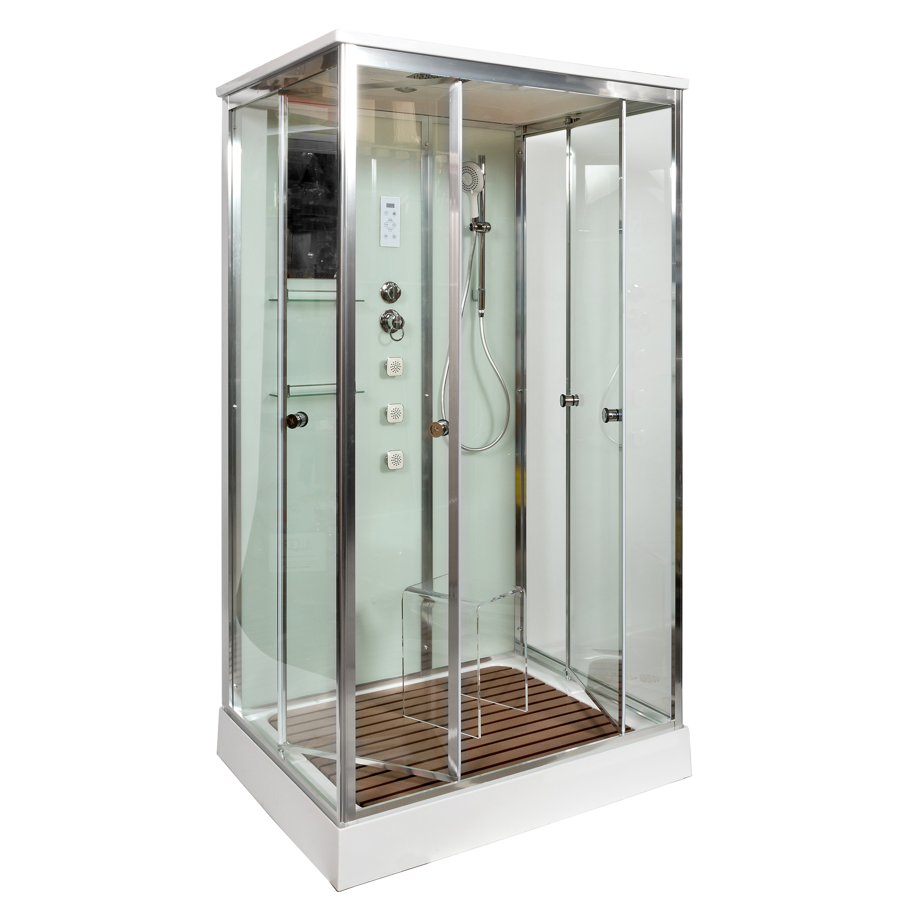 ЕМ4511 L с гидромассажем (гм.) Душевая кабина DETO Серия EM V1215 - Вид №5