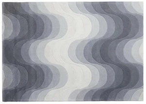 Verpan Прямоугольный шерстяной коврик с геометрическими мотивами