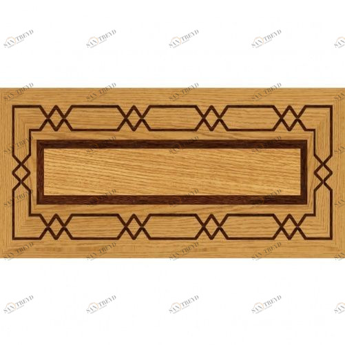 Художественный паркет Da Vinci Межкомнатный Порог 26-010 Дуб () 1000х300 мм 26013010