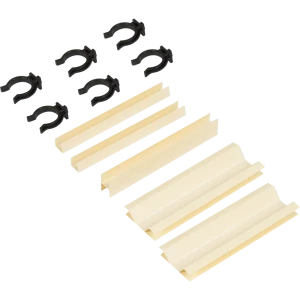 Комплект для установки кухонного цоколя KONSENSA 10 см ПВХ цвет ванильный